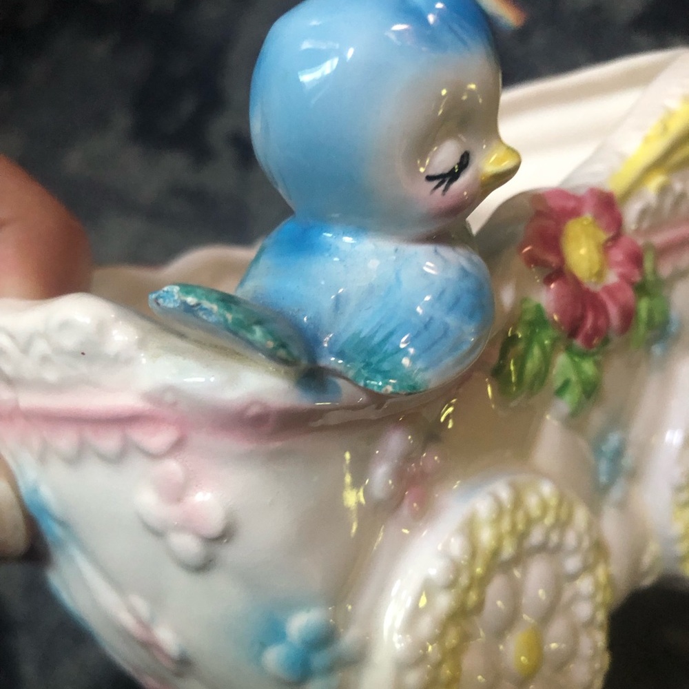 Vintage Anthropomorphic planters/baby decor. RELPO, PARMA Japan - Picture 11 of 16